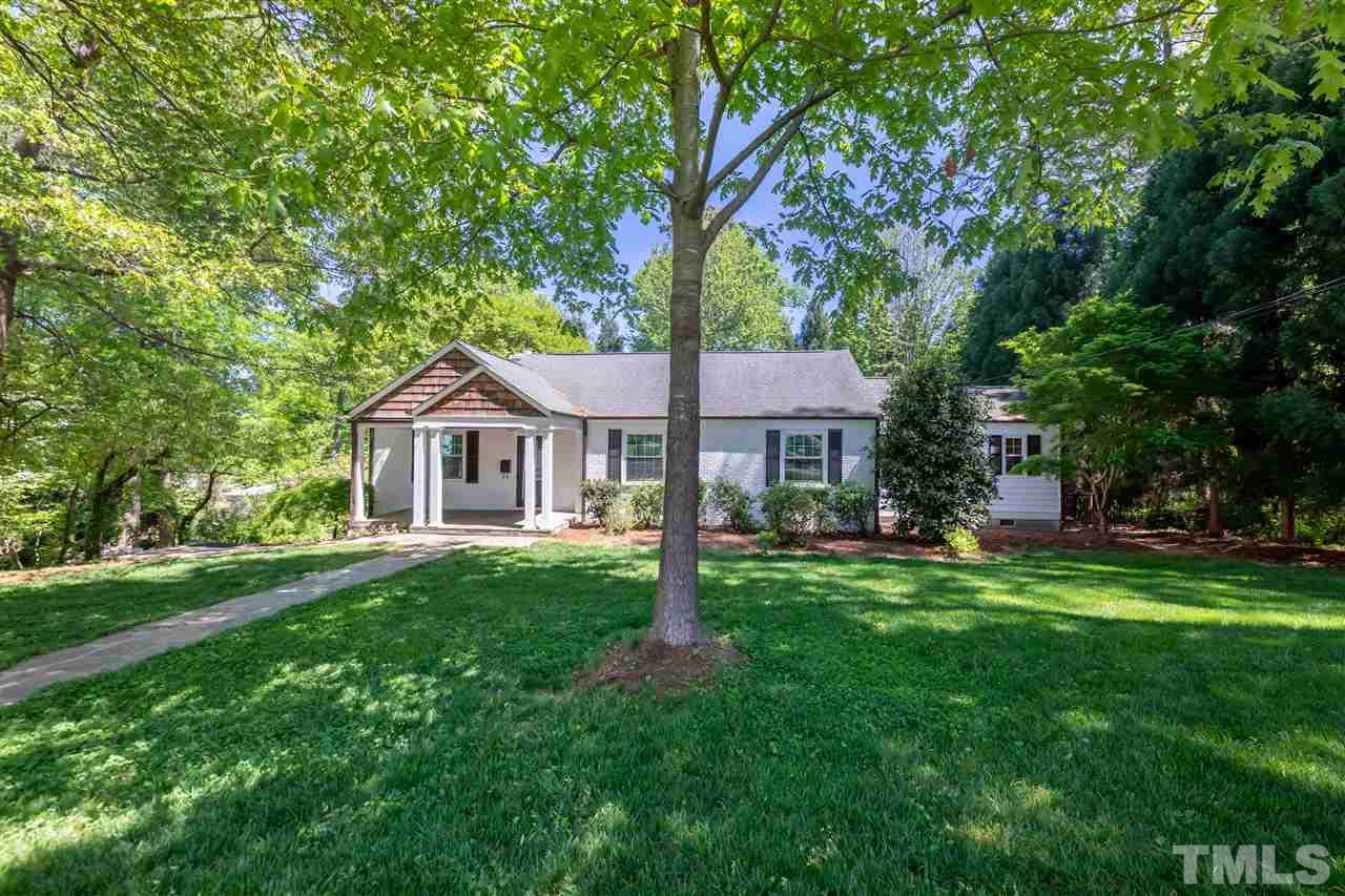914 Canterbury Road Raleigh, NC 27607 - Photo 29 of 29 a front view of a house with a garden
