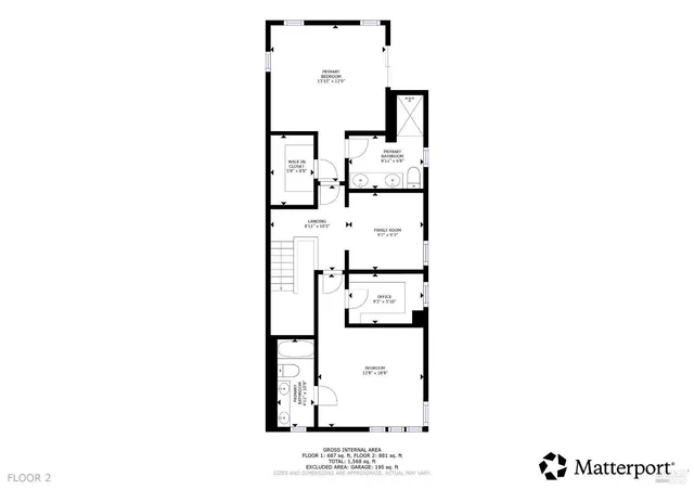 a picture of a floor plan