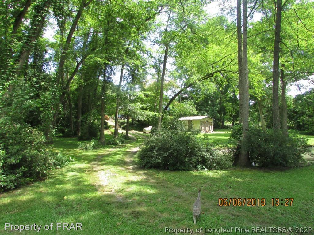 20 Page Road Godwin, NC 28344 - Photo 2 of 20 a view of a backyard with large trees