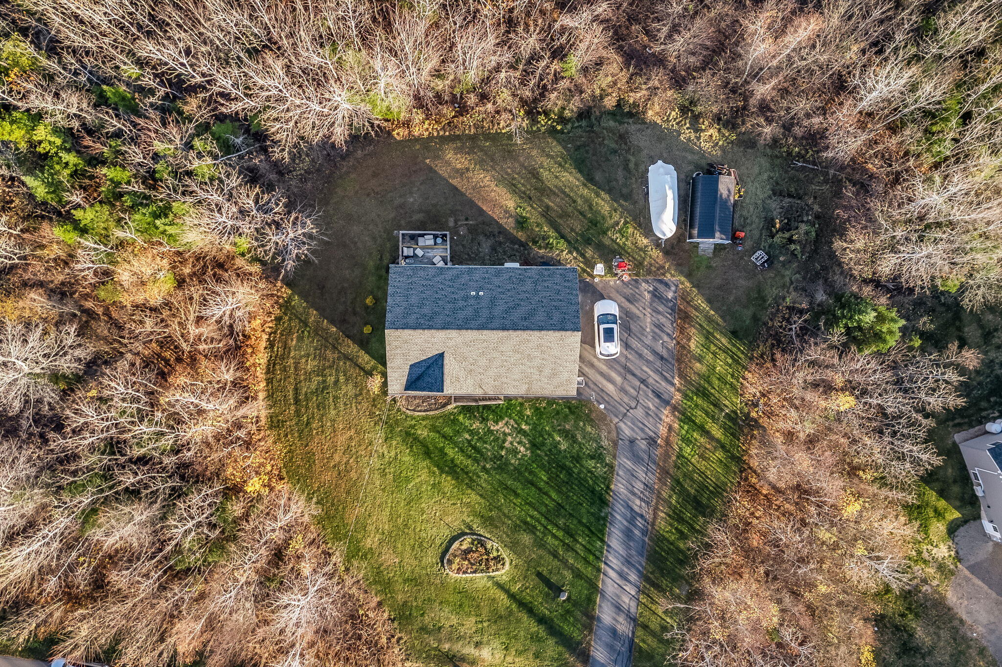 21 Madison Drive Levant, ME 04456 - Photo 31 of 37 Aerial top of home