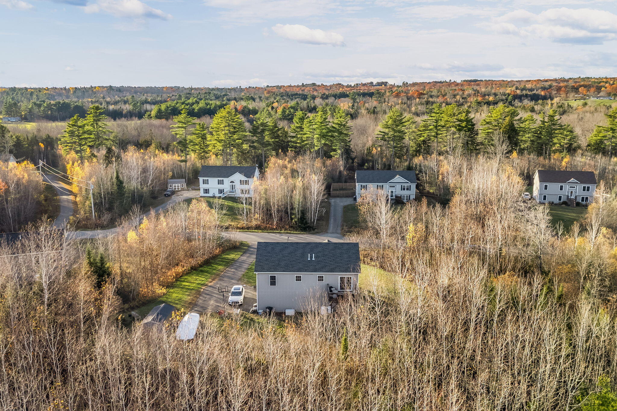 21 Madison Drive Levant, ME 04456 - Photo 32 of 37 Backyard aerial