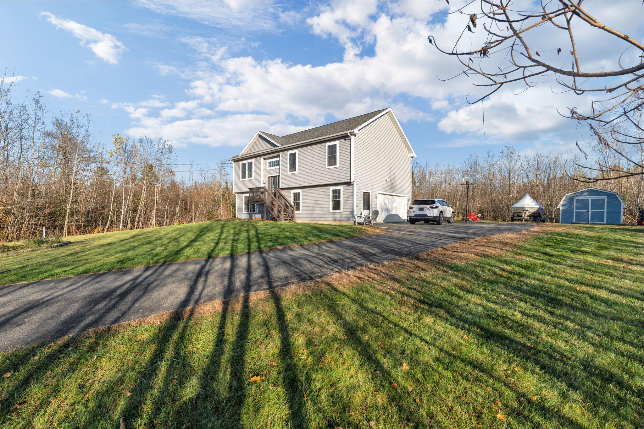 21 Madison Drive Levant, ME 04456 - Photo 36 of 37 Side view of home