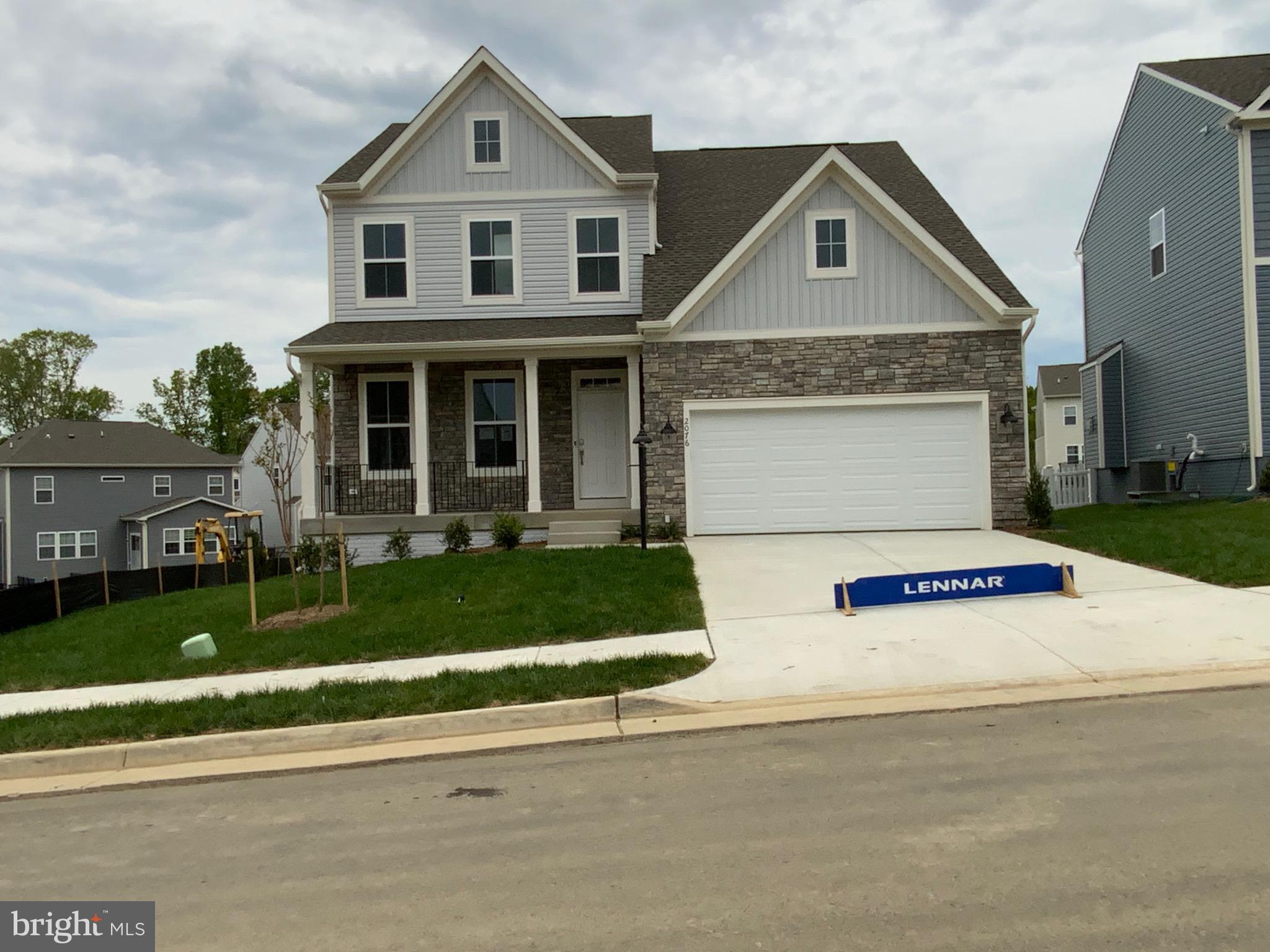 2076 Armstrong Terrace, Unit PLYMOUTH Jeffersonton, VA 22724 - Photo 1 of 48 a view of house and outdoor space