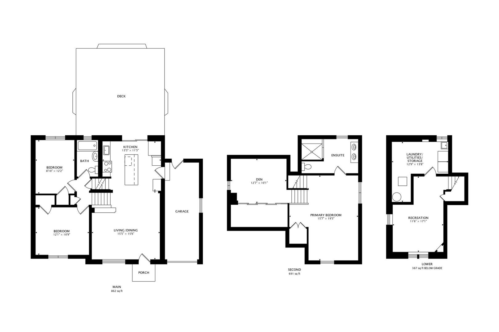 138 Northgate Road Riverside, IL 60546 - Photo 27 of 30 a picture of a floor plan