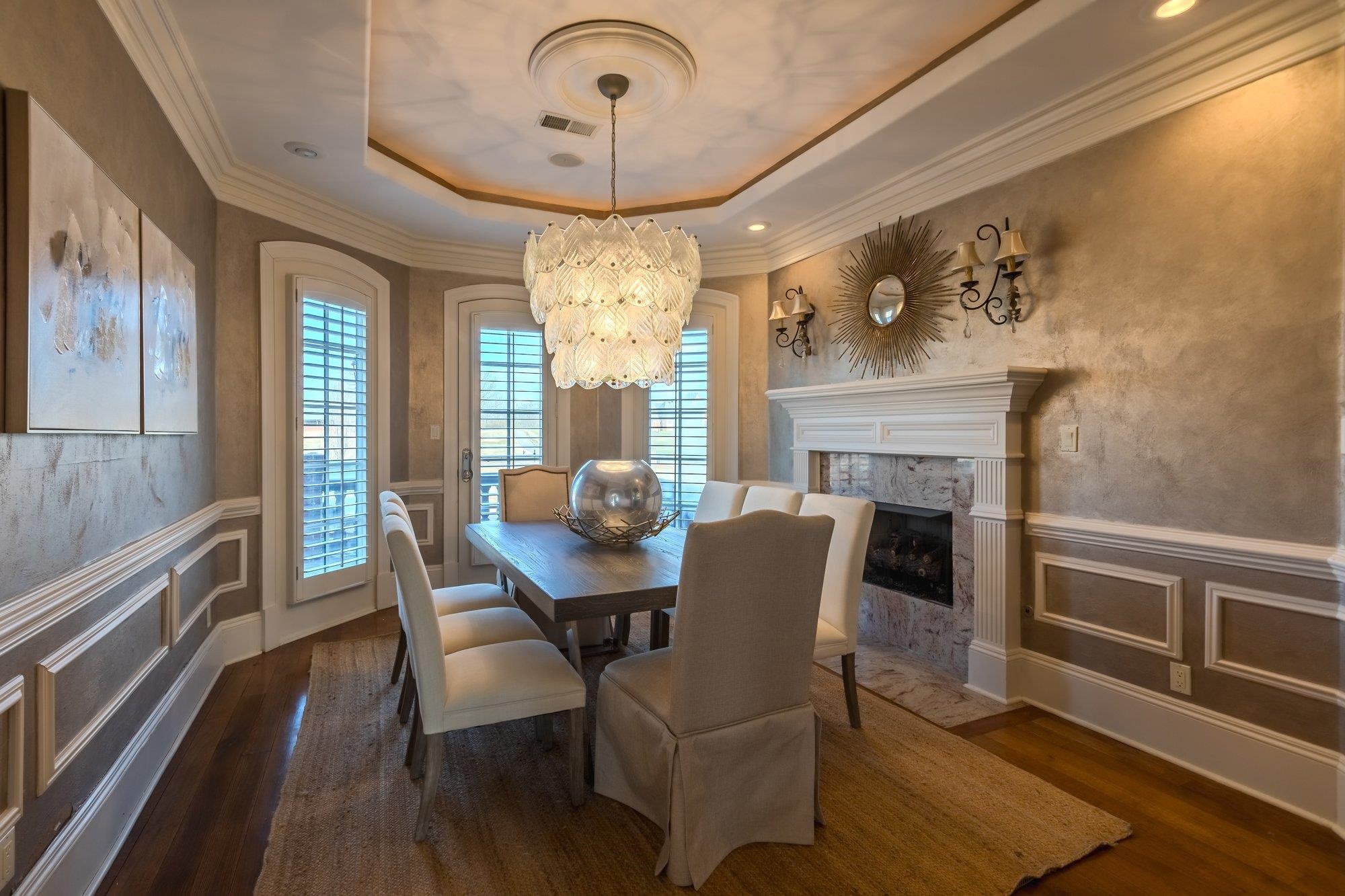 2535 Preakness Drive Eads, TN 38028 - Photo 9 of 34 a view of a dining room with furniture wooden floor and chandelier