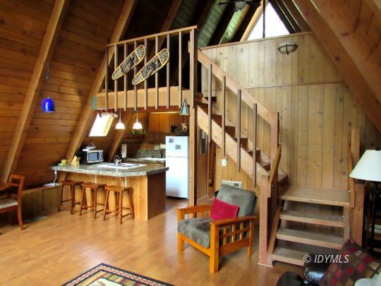 25311 Tahquitz Road Idyllwild, CA 92549 - Photo 19 of 40 Stairway to loft bedroom