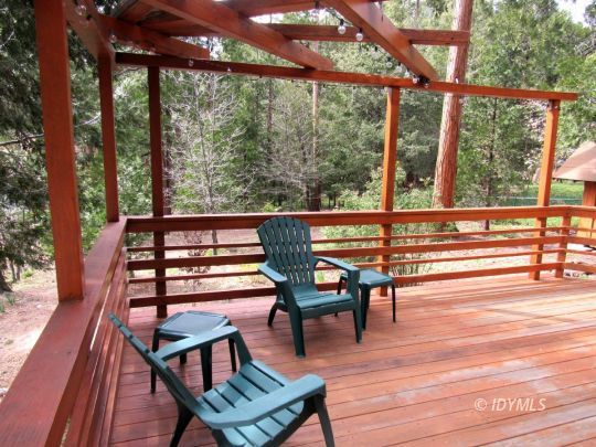 25311 Tahquitz Road Idyllwild, CA 92549 - Photo 33 of 40 Rear deck