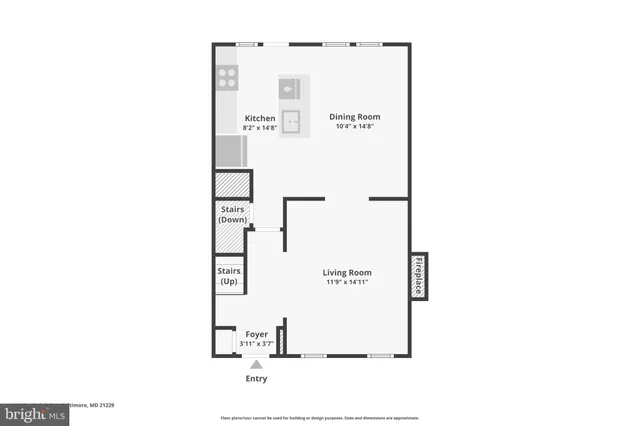 a picture of a floor plan