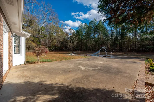 a view of outdoor space with trees