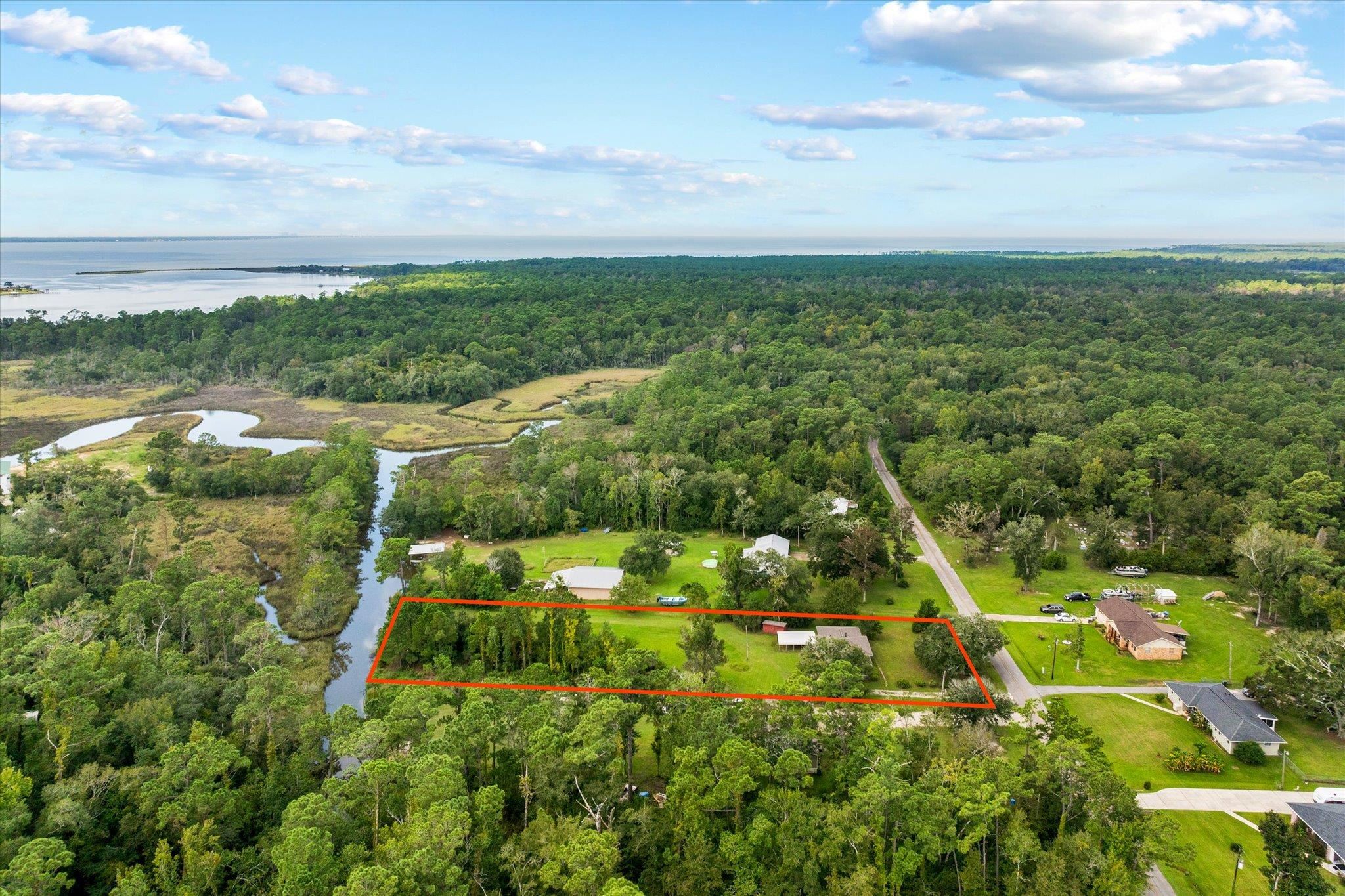 16808 Witt Road Bon Secour, AL 36511 - Photo 23 of 31 Aerial View