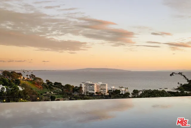 a view of city and ocean