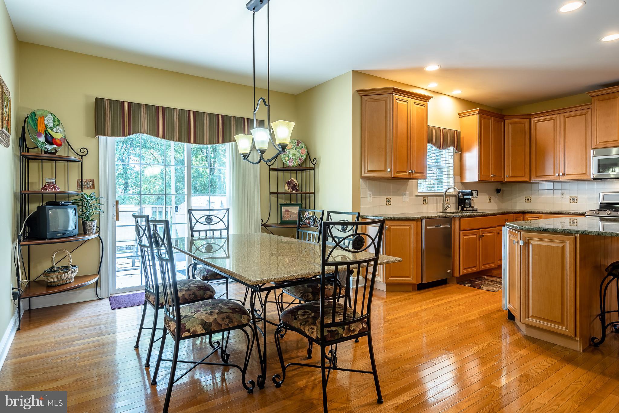 172 Durham Road Newtown, PA 18940 - Photo 12 of 42 Breakfast Room w/ Glass Doors To Deck