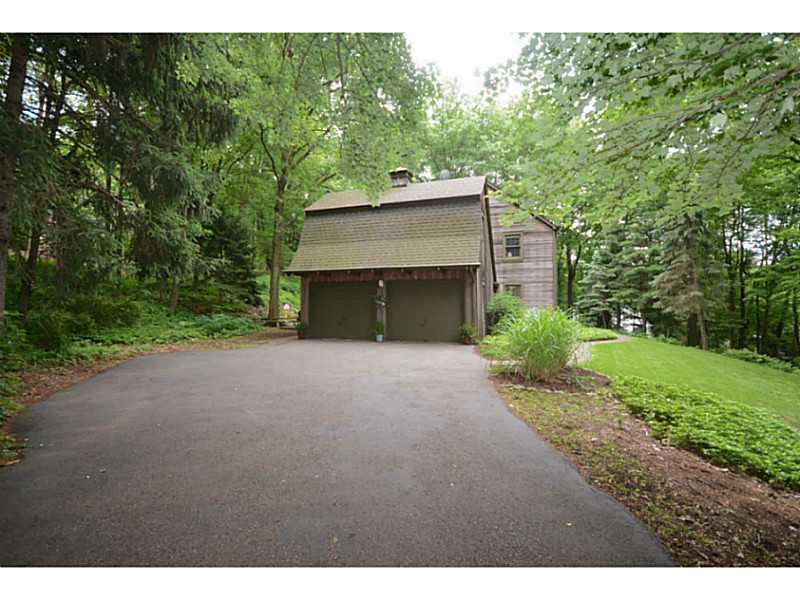 308 Wildberry Road Fox Chapel, PA 15238 - Photo 23 of 24 Exterior Back. 2 car attached garage