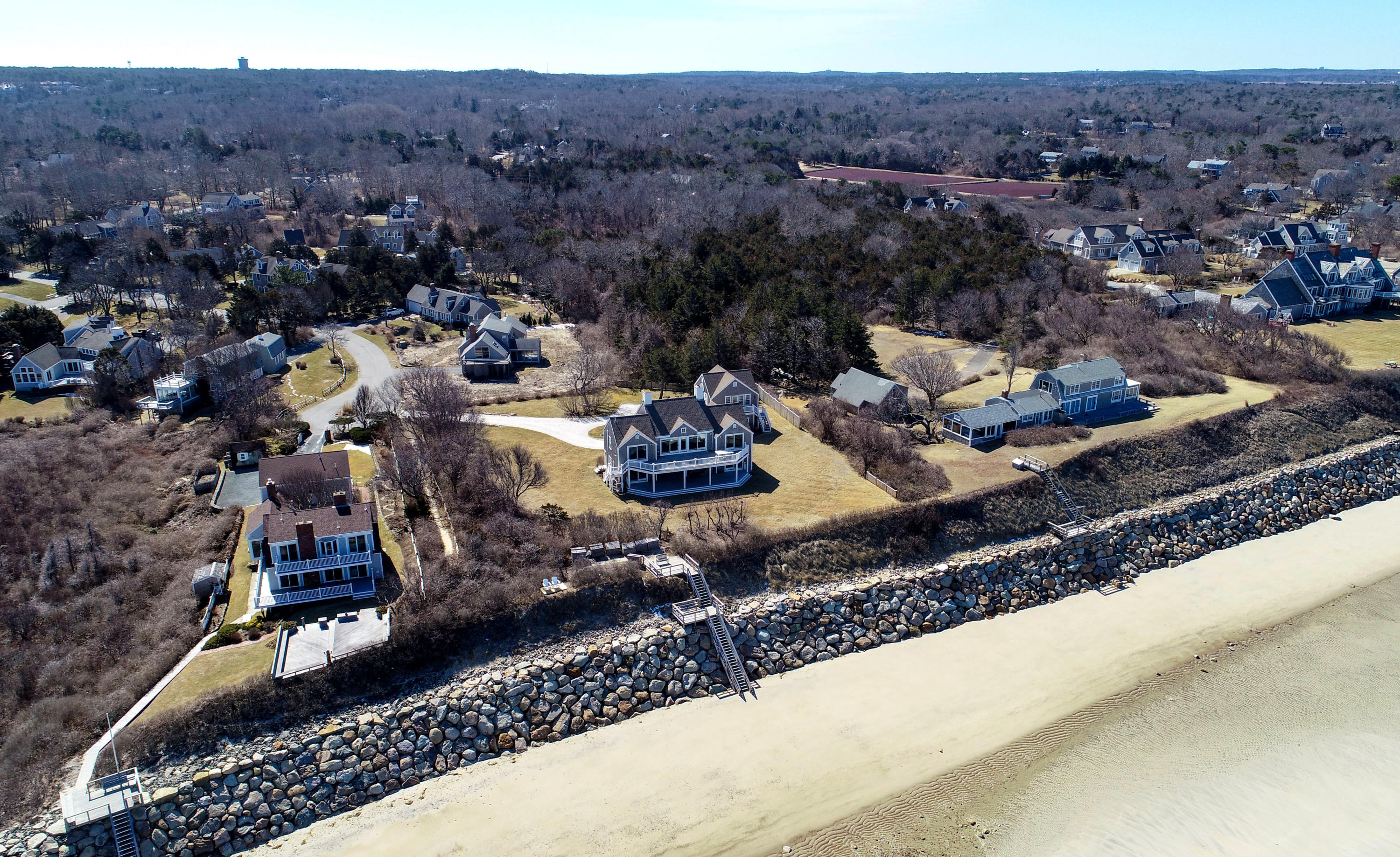 37 Schooner Road Dennis, MA 02638 - Photo 36 of 40 Aerial from Water (Middle Prop)