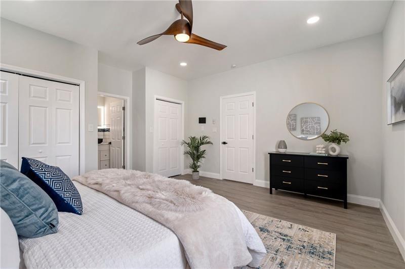 50 Southern Pittsburgh, PA 15211 - Photo 25 of 45 a bedroom with a bed and a dresser