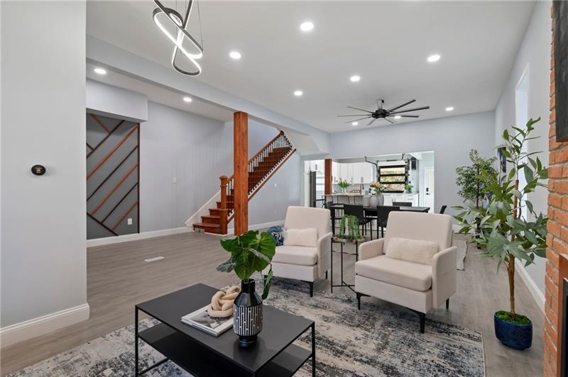 50 Southern Pittsburgh, PA 15211 - Photo 9 of 45 a living room with furniture potted plant and a window