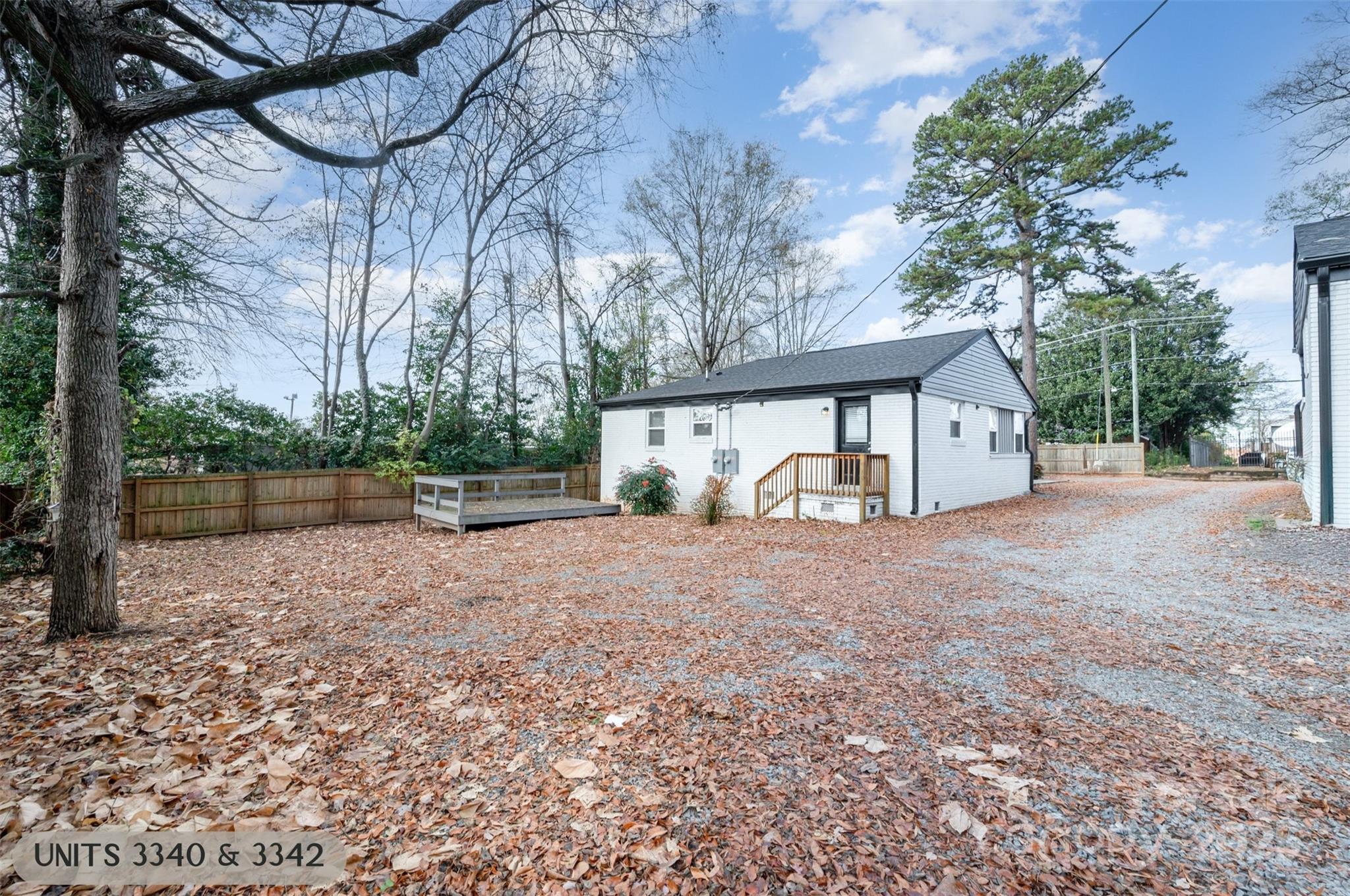 3342 Washburn Avenue Charlotte, NC 28205 - Photo 26 of 45 a view of a house with backyard and a tree