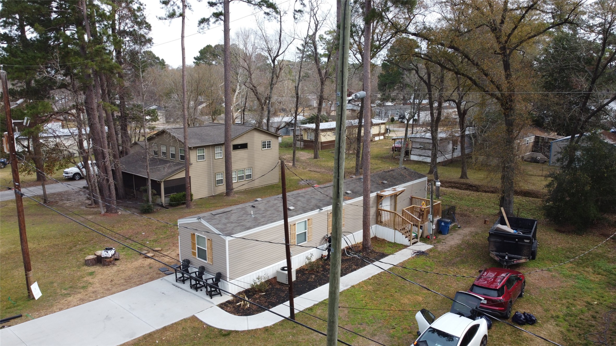 14348 West Ravine Run Willis, TX 77318 - Photo 5 of 15 a view of a house with backyard