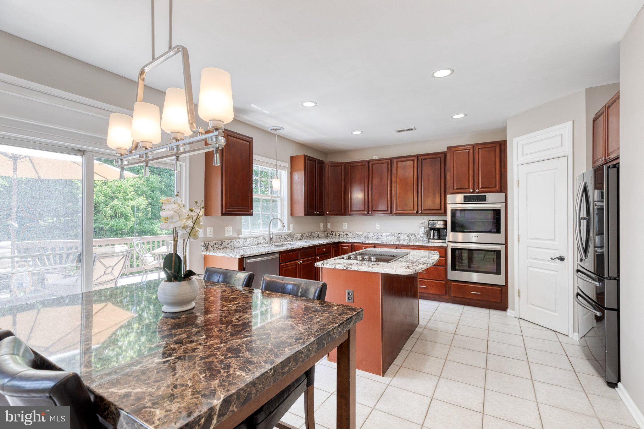 9741 Starling Road Ellicott City, MD 21042 - Photo 12 of 64 Modern kitchen with elegant finishes.
