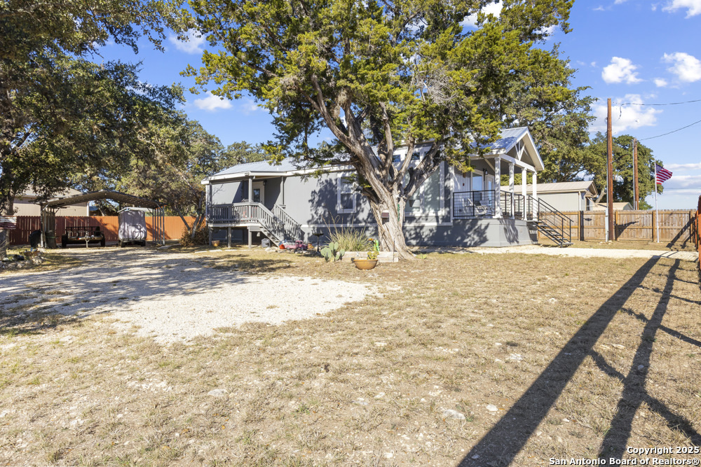 164 Private 1523 Bandera, TX 78003 - Photo 26 of 44 a view of snow on the side of road