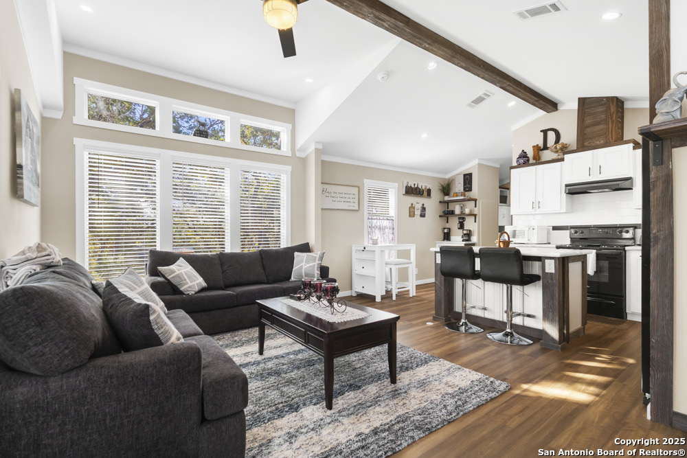 164 Private 1523 Bandera, TX 78003 - Photo 6 of 44 a living room with furniture and a window