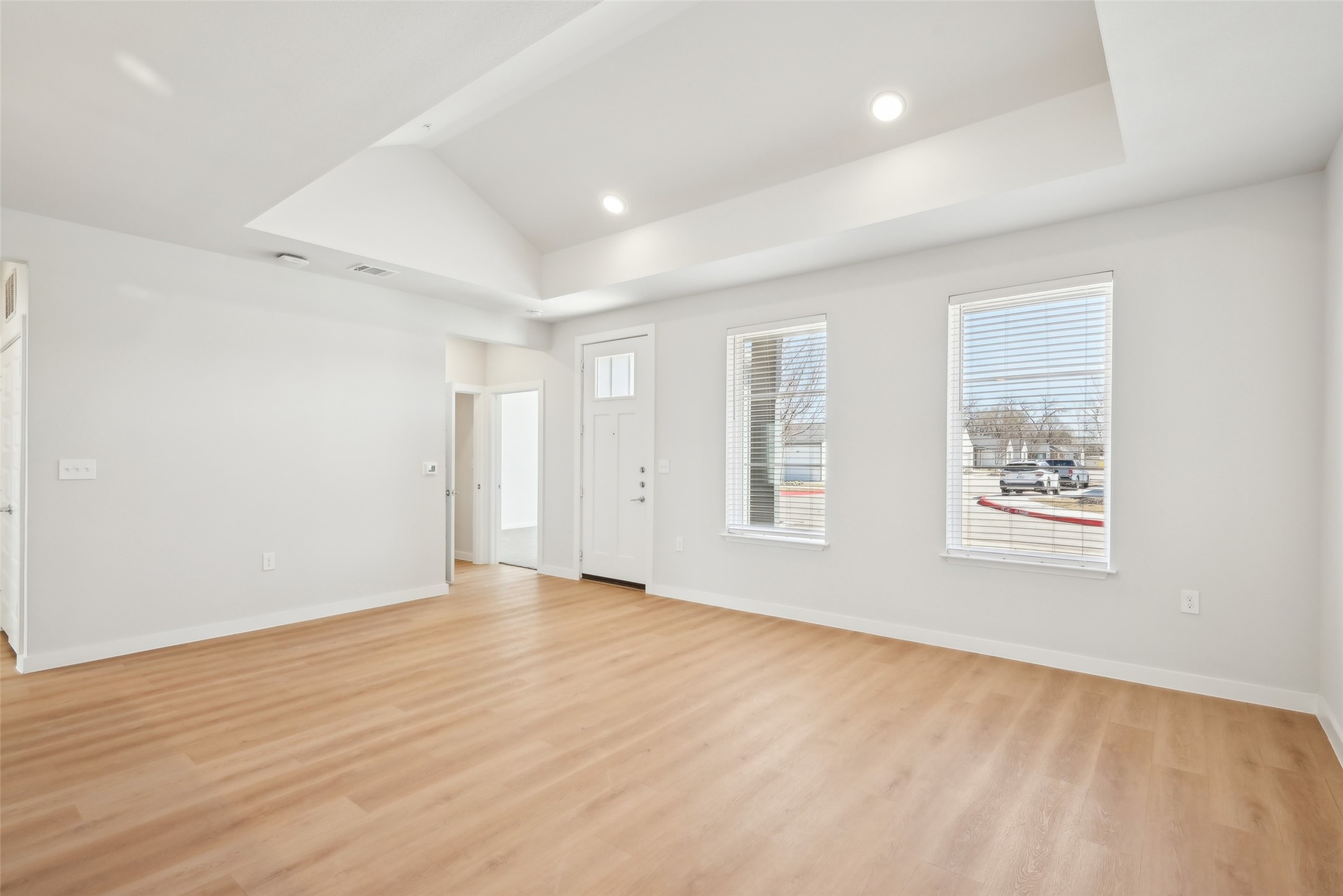 3651-401 South Custer Road McKinney, TX 75070 - Photo 3 of 31 wooden floor in an empty room with a window