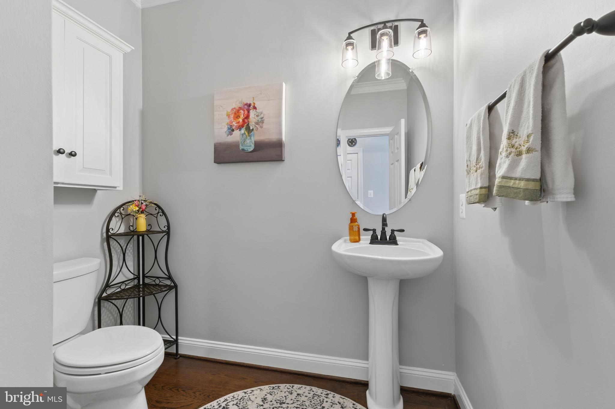 15006 Ransom Oaks Court Gainesville, VA 20155 - Photo 9 of 57 Chic half-bath with modern accents.