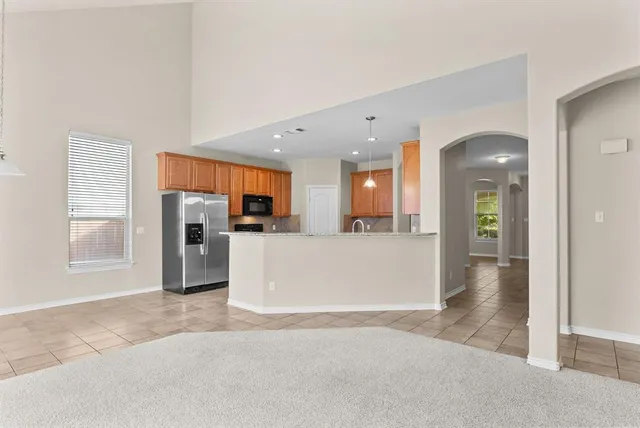 a view of a living room