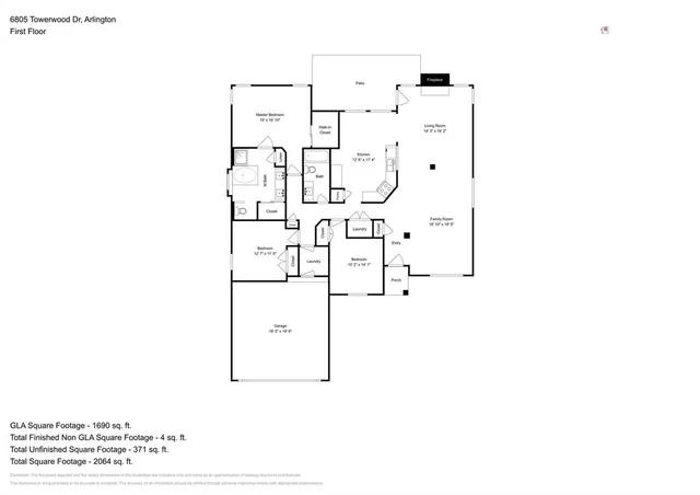 a picture of a floor plan
