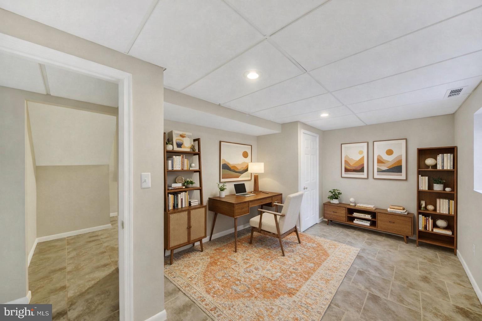 413 Colonial Ridge Lane Arnold, MD 21012 - Photo 21 of 25 Basement Bedroom 4 / office / flex room