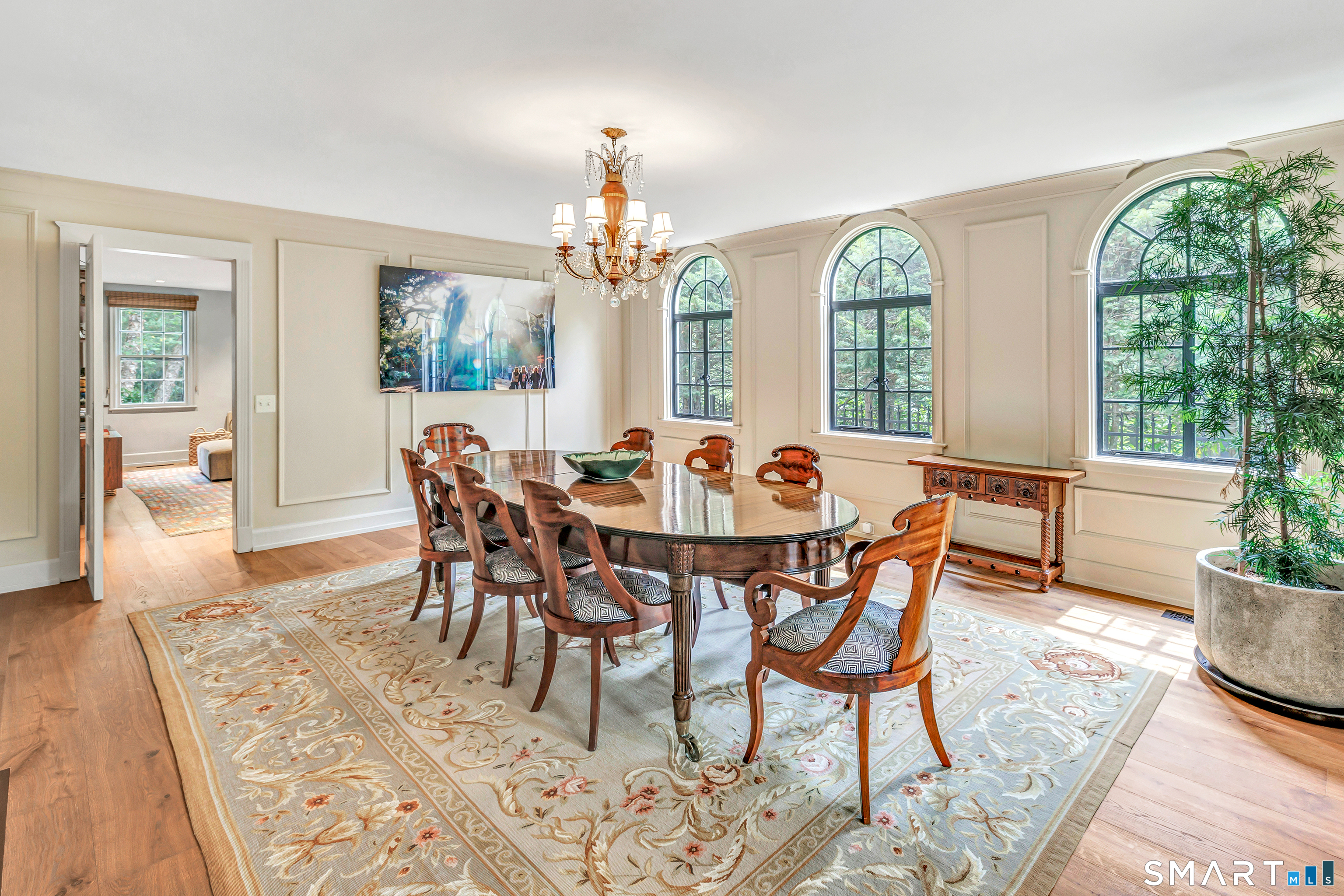 61 Clapboard Hill Road Westport, CT 06880 - Photo 20 of 40 Spacious dining room is elegant and warm.