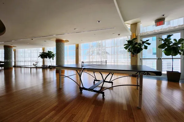 a view of livingroom with furniture and wooden floor