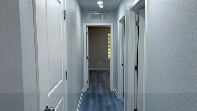 a view of a small space with window