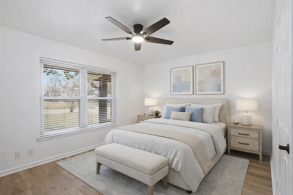 525 West Ridgewood Drive Garland, TX 75041 - Photo 14 of 39 Virtual Staged Primary Bedroom