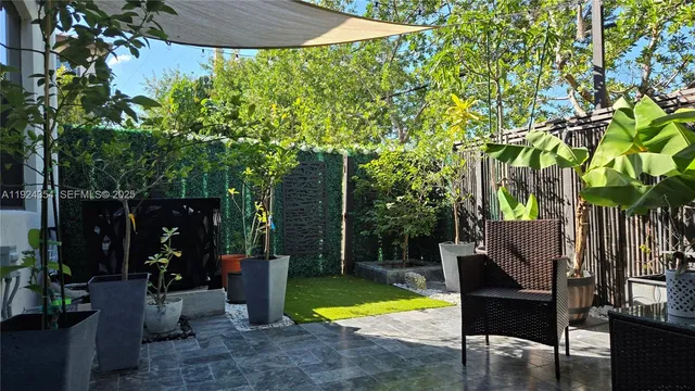 a view of outdoor space and patio