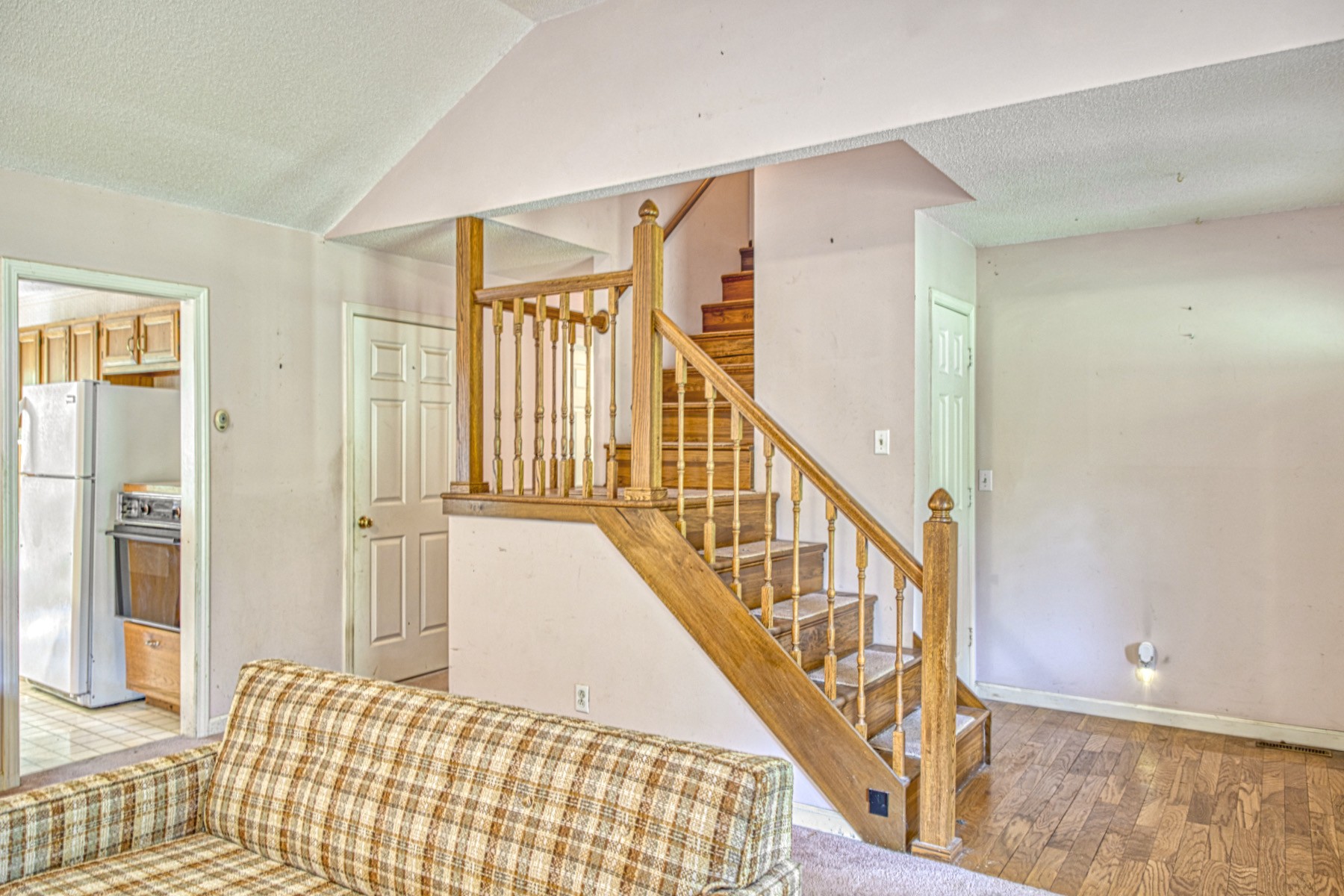 2139 Austin Bottom Road Baxter, TN 38544 - Photo 23 of 64 a view of a hallway with wooden floor and staircase