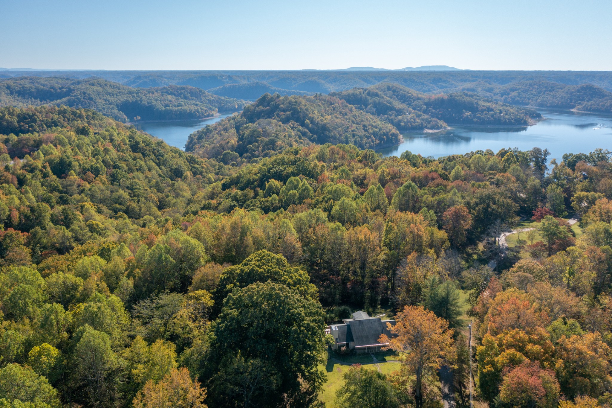 2139 Austin Bottom Road Baxter, TN 38544 - Photo 61 of 64 an aerial view of residential house and green space