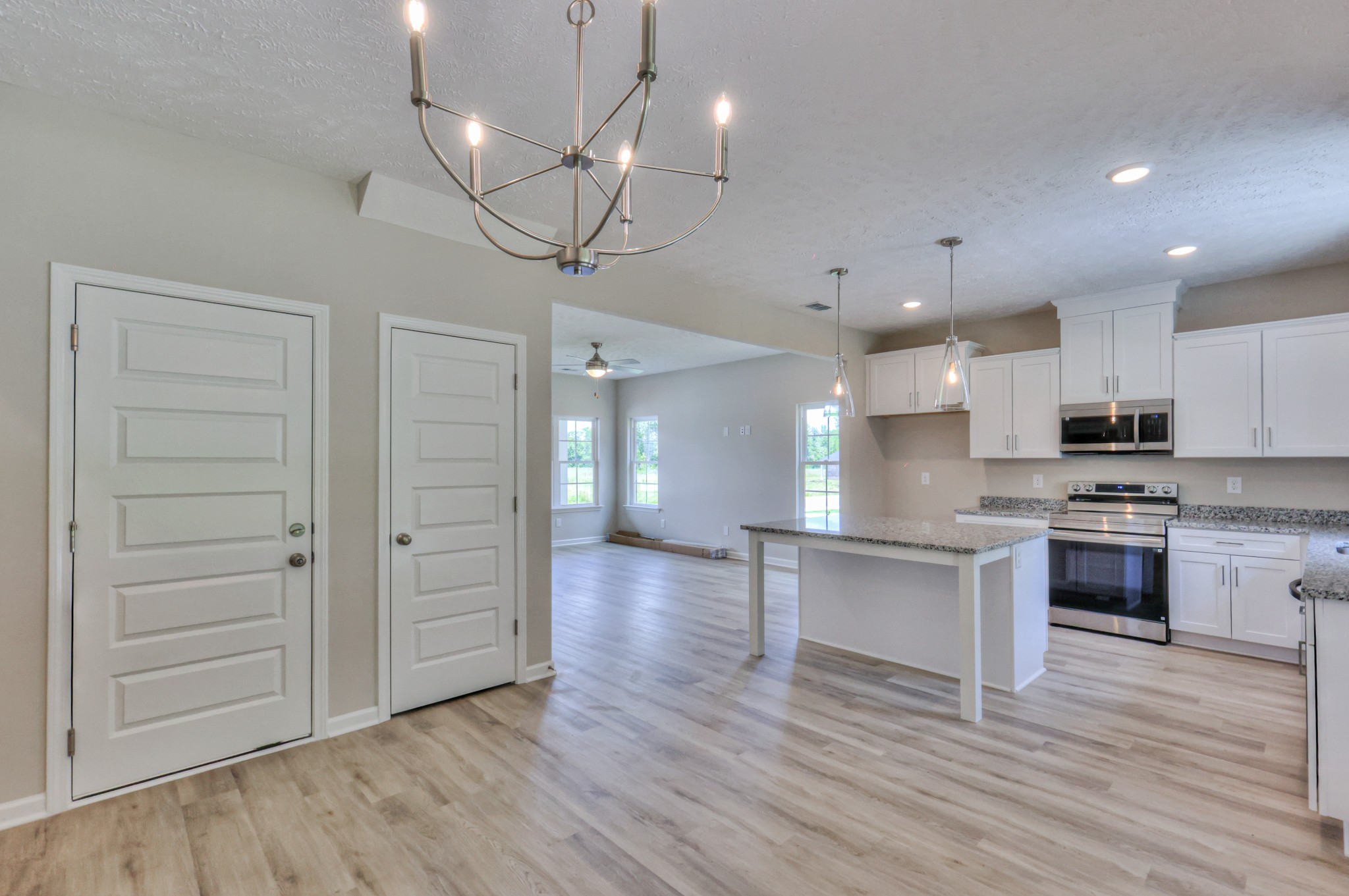1234 North Fork Branch Road Normandy, TN 37360 - Photo 16 of 38 a view of kitchen with cabinets and wooden floor