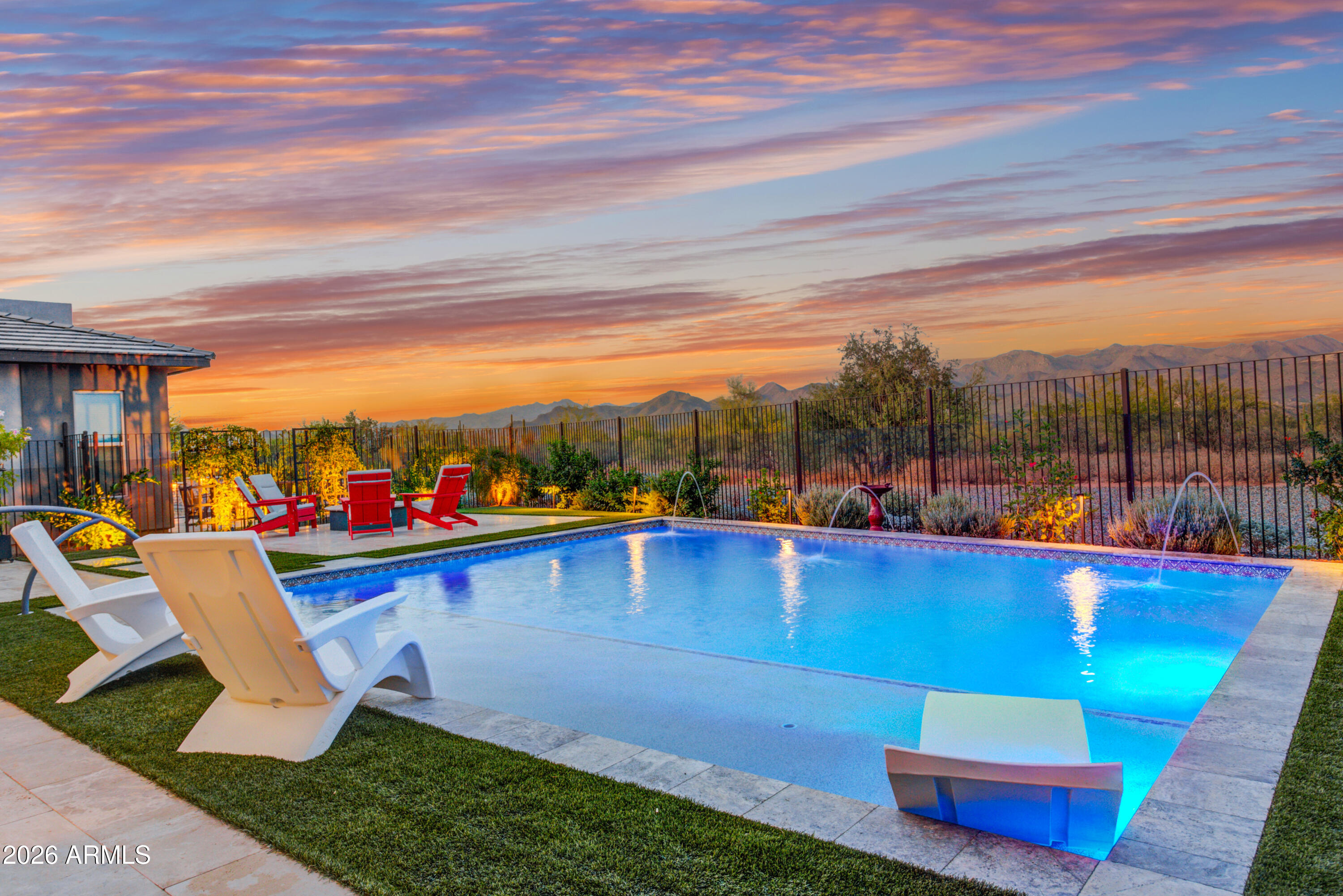 28517 North Camel Rock Court Rio Verde, AZ 85263 - Photo 27 of 39 a view of a terrace with sitting area