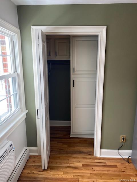 2 Colonial Road, Unit 126 Beacon, NY 12508 - Photo 10 of 11 Closet with baseboard heating and a wall mounted AC