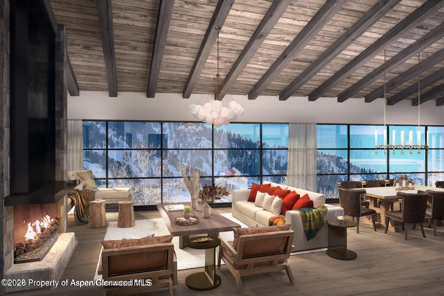 96 McSkimming Road Aspen, CO 81611 - Photo 13 of 16 a living room with furniture