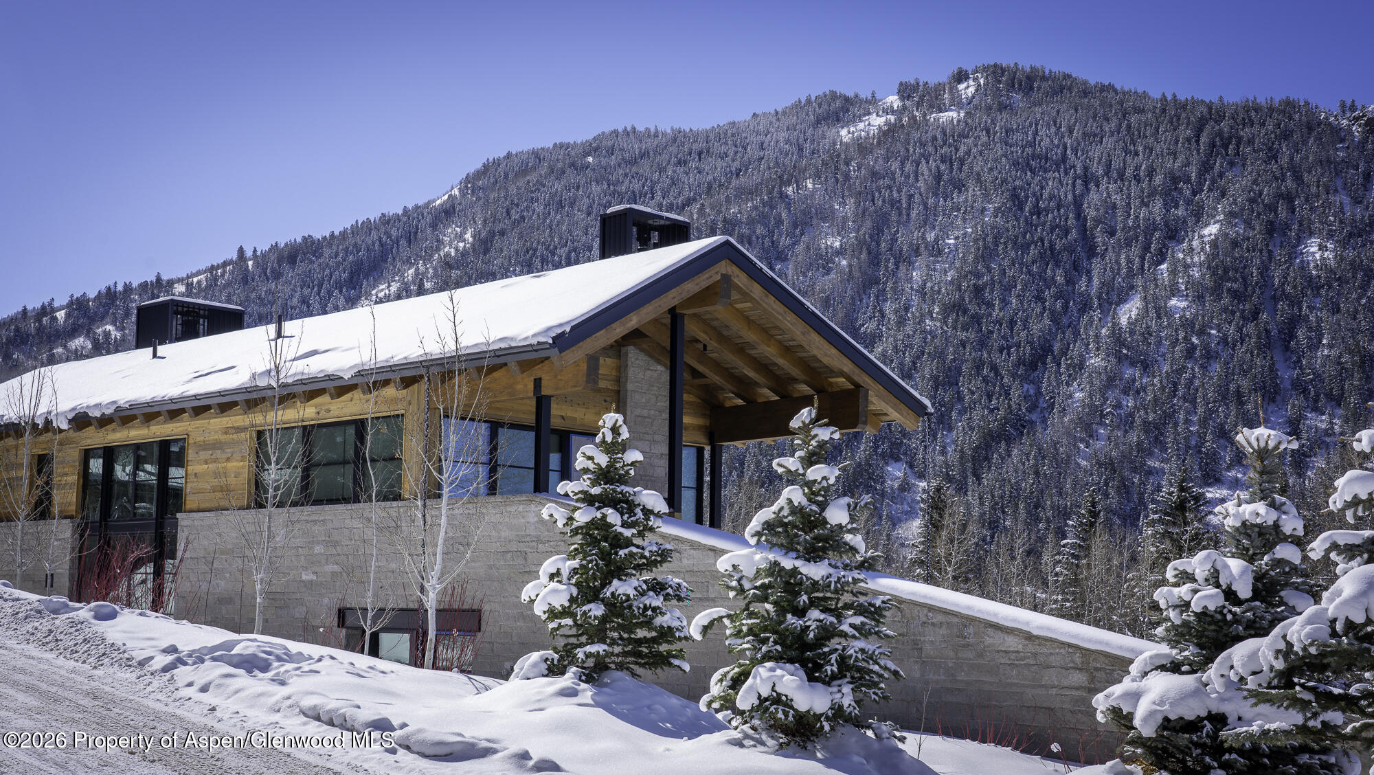 96 McSkimming Road Aspen, CO 81611 - Photo 6 of 16 a house view with a outdoor space