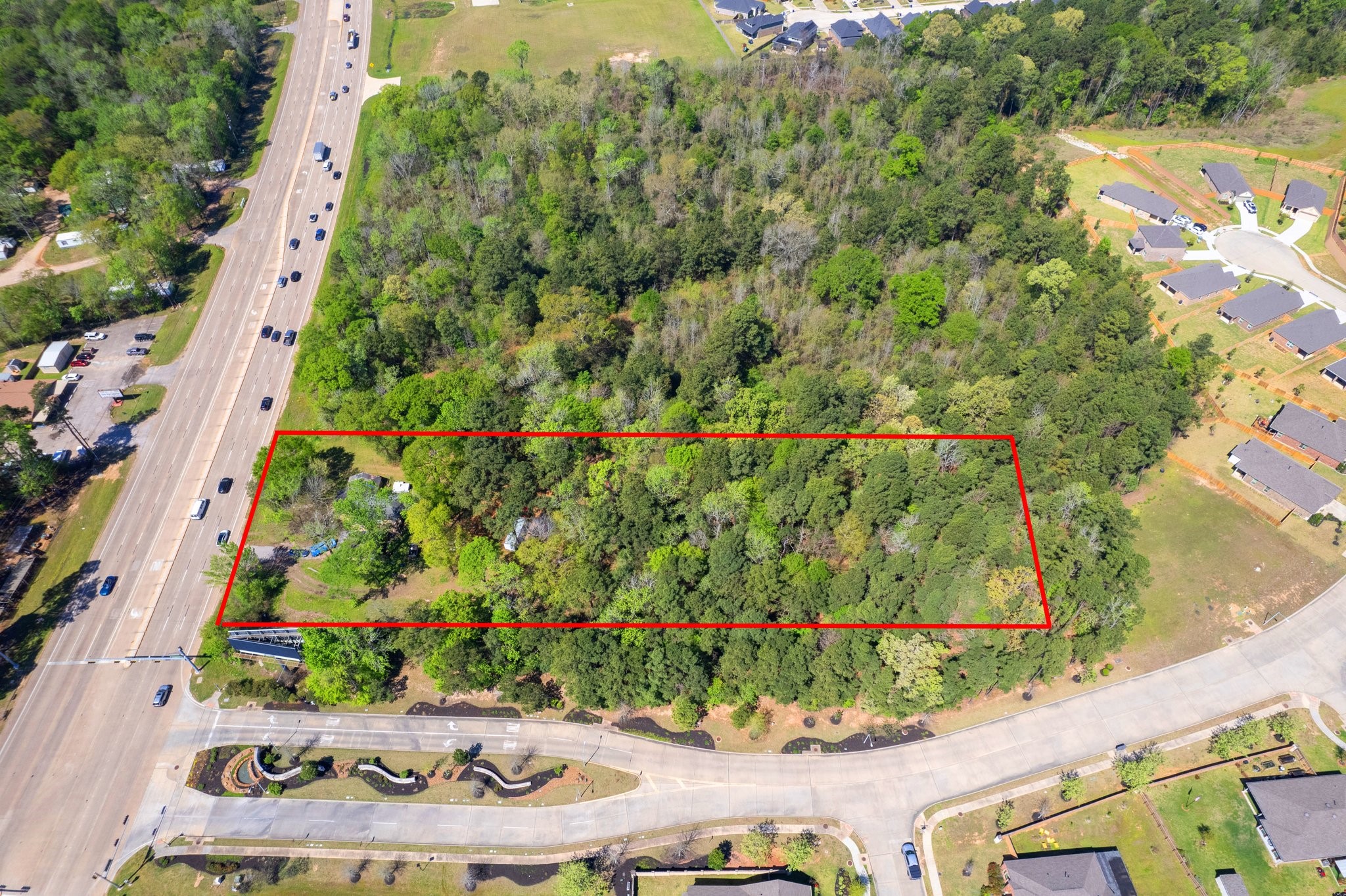 6020 Highway 105 Conroe, TX 77304 - Photo 6 of 10 an aerial view of a city