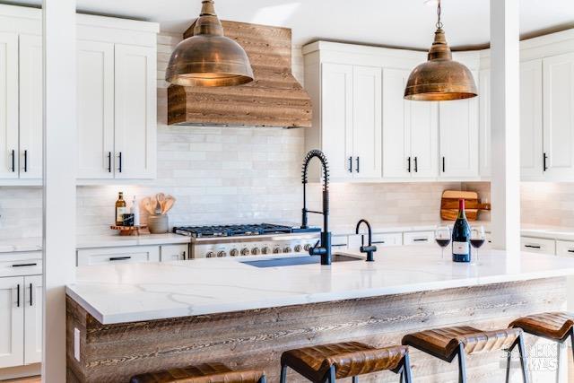3485 Frei Road Sebastopol, CA 95472 - Photo 3 of 20 a kitchen with stainless steel appliances granite countertop a sink a stove and a wooden cabinets