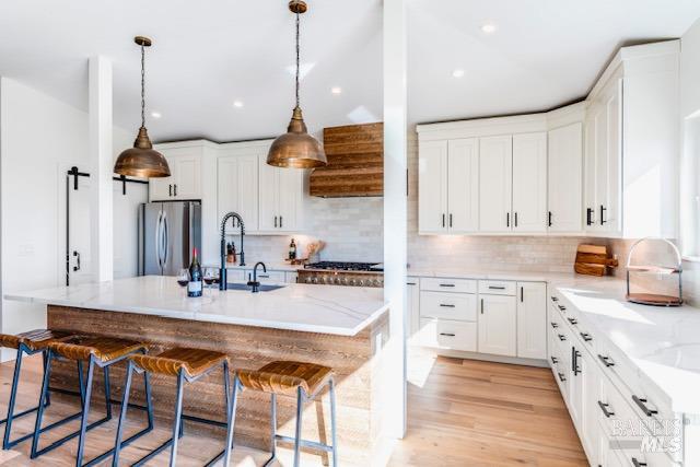 3485 Frei Road Sebastopol, CA 95472 - Photo 4 of 20 a kitchen with kitchen island granite countertop a sink a stove and a wooden floors