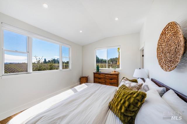 3485 Frei Road Sebastopol, CA 95472 - Photo 9 of 20 a bed sitting in a bedroom next to a window