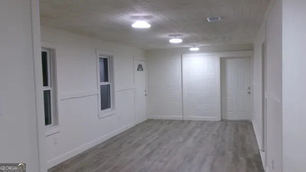 wooden floor in an empty room