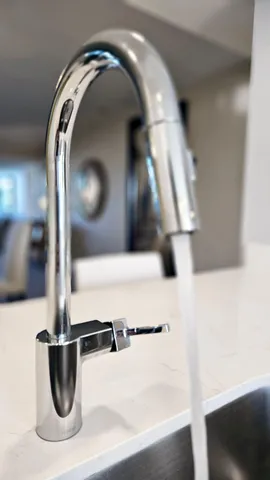 a close view of a fireplace in a room