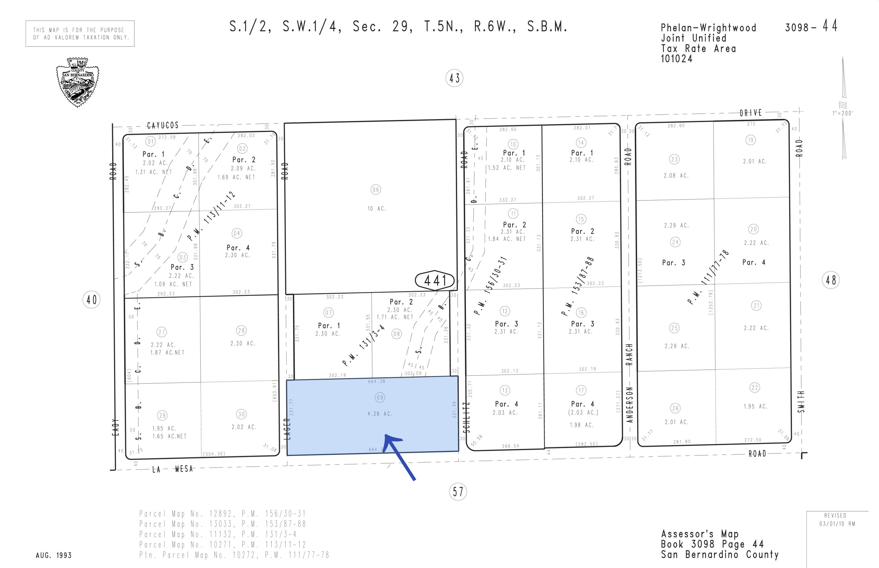 La Mesa Road Phelan, CA 92371 - Photo 14 of 15 3098-441-09 6