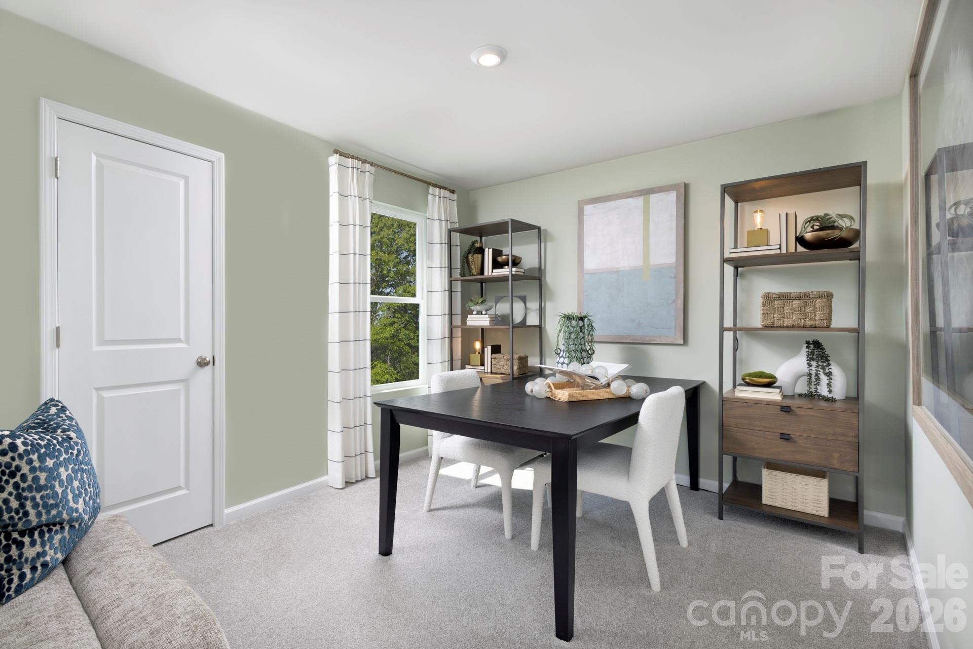 344 Laura Elizabeth Lane Clover, SC 29710 - Photo 14 of 19 a view of a workspace with furniture and a window